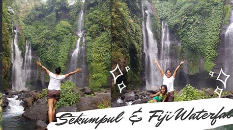 Sekumpul And Fiji Waterfall Bali Biggest Waterfall Youtube