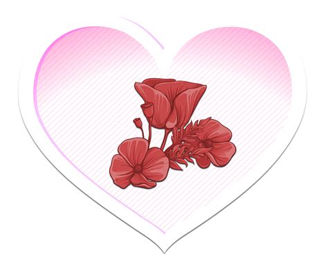 Download Heart Flower Love Royalty Free Stock Illustration Image