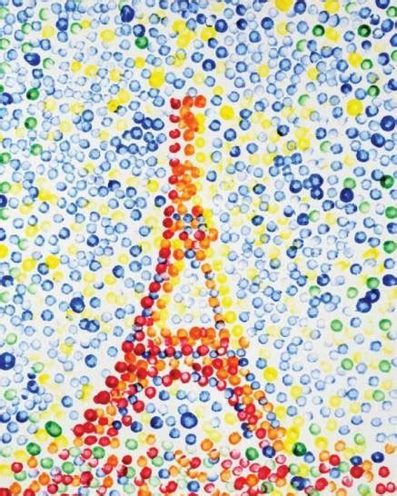 Eiffel Tower France Crafts For Kids Arts Crafts Glittery Eiffel Tower