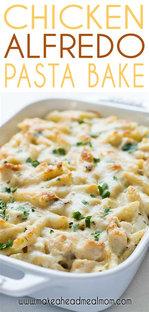Check Out This Easy Baked Chicken Alfredo Casserole Its Delicious