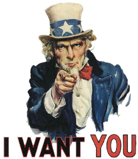 Uncle Sams I Want You Poster Know Your Meme