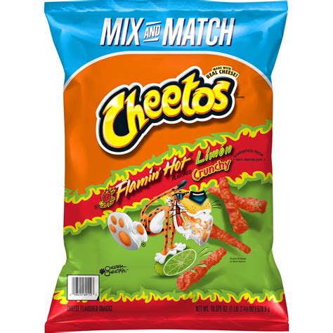 Cheetos Crunchy Flamin Hot Limon Flavored Cheese Flavored Snacks Smartlabel™