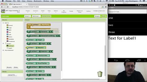 App Inventor 2 Tutorial App Inventor ListView Component