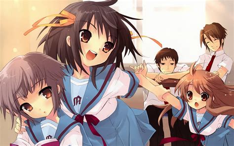 The Disappearance Of Haruhi Suzumiya Wallpapers Wallpaper Cave