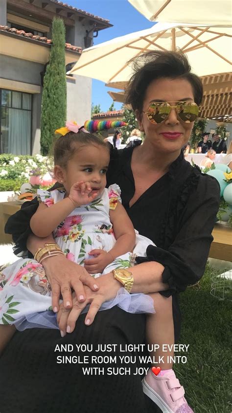 kris jenner shares never before seen photos to celebrate rob kardashian s daughter dream s 6th