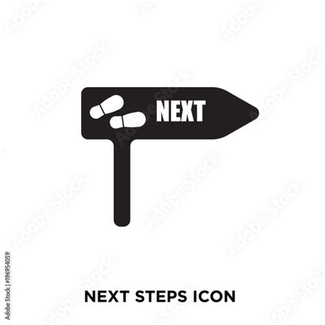 Next Steps Icon Stock Image And Royalty Free Vector Files On Fotolia