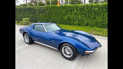1972 Targa Blue Corvette Coupe Duntov Winner Youtube