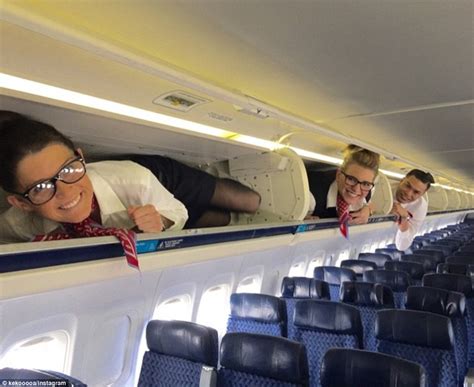 Maybe you would like to learn more about one of these? The cabin crew craze to clamber into overhead bins for ...