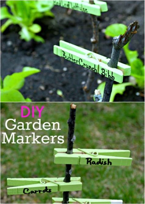 25 Diy Garden Markers To Organize And Beautify Your Garden
