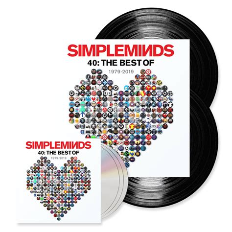 Simple Minds 40 The Best Of 1979 2019 Double Vinyl 3cd Album Tm