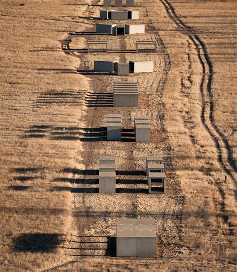 Marfa Texas By Donald Judd Installation Art Land Art Landscape