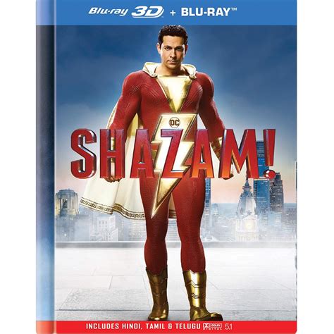Buy Shazam Digibook Blu Ray 3d And Blu Ray 2 Disc Dvd