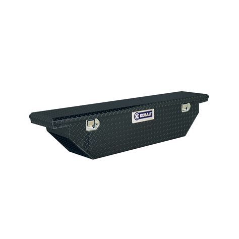 Kobalt Midsize Black Aluminum Truck Tool Box At