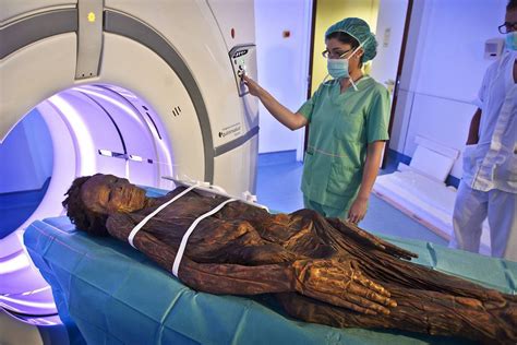 A Night Out Of The Museum Mummies In The Ct Scanner Ge Healthcare