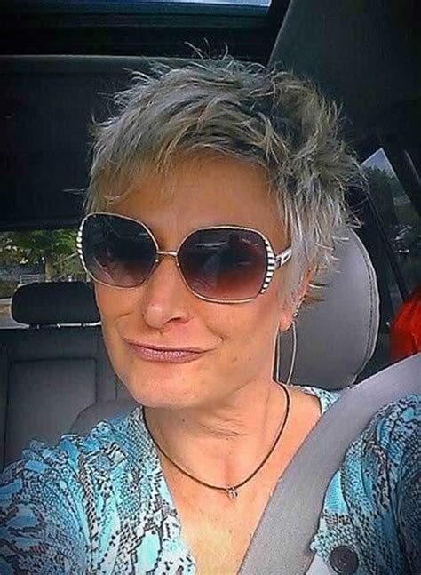 One of the best things about thin hair is that it can look utterly stylish when messy. Short Hairstyles for Older Women with Thin Hair - The UnderCut
