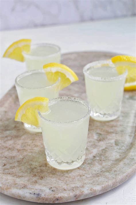 Lemon Drop Shots 3 Ingredients Homebody Eats