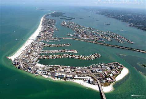 Clearwater Beach Aerial Shot