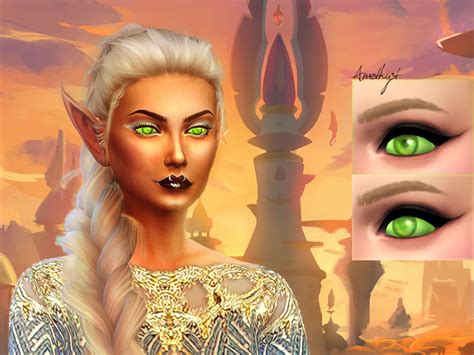 The Sims Resource Touch Of Filth Eyes Blood Elf