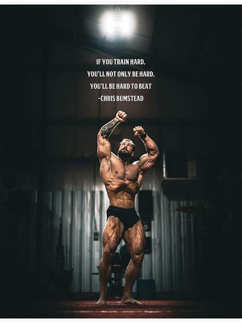 Chris Bumstead Posters Chris Bumstead Gym Motivation Poster Wall Art