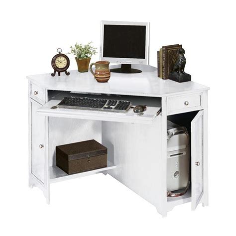 Home Decorators Collection Oxford White 50 In W Corner Computer Desk