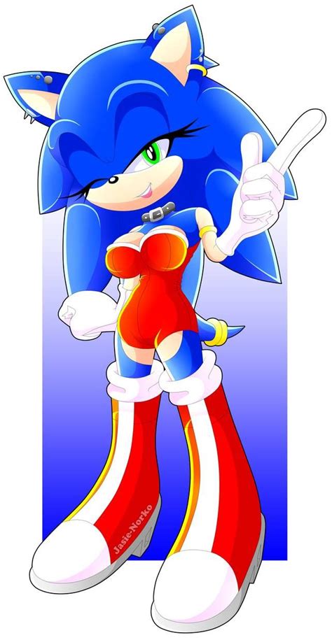 Femsonic By Jasienorko On Deviantart Sonic Fan Art Sonic Funny Sonic Fan Characters