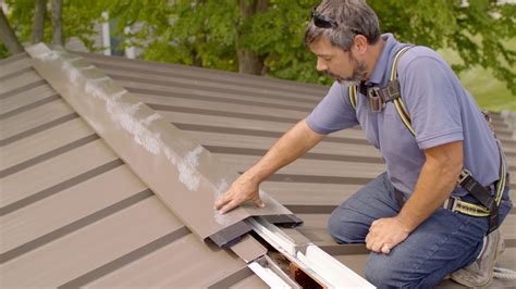 How To Install A Vented Ridge Detail On A Standing Seam Metal Roof