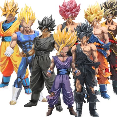 And you're on the hunt for some new dbz merchandise and toys. Manga Dragon Ball Z Vegeta Goku Gohan Broly Trunks Action ...