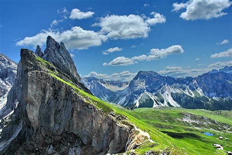 Pegunungan Gunung Pegunungan Alpen Tebing Dolomites Italia