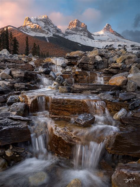 Three Sisters Canmore Ab Dean Mcleod Photography
