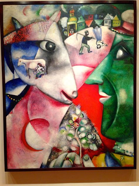 Marc Chagall I And The Village Moma Nyc Chagall Paintings Marc