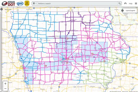 Iowa Department Of Transportation Road Closures Transport Informations Lane