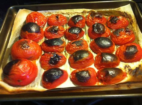 Fire Roasting Tomatoes Kitchen Plantastic