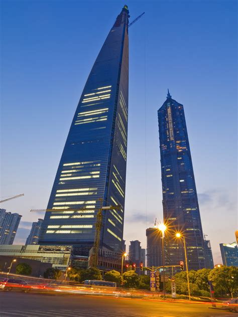 Shanghai World Financial Center 1614 Ft 492 M 101 Floors