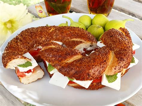 Maryam S Culinary Wonders 1526 Simit Breakfast Sandwich