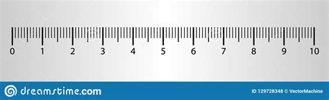 Ruler Wit Numbers Vector Illustration 107102900