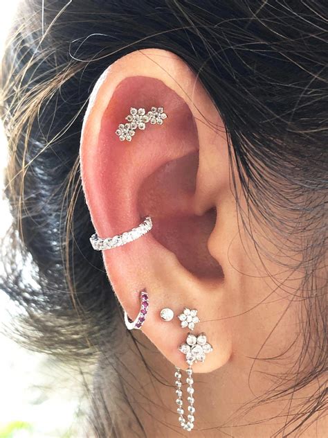 Makeanoutfitlookexpensive Earings Piercings Helix Piercing Jewelry Conch Earring