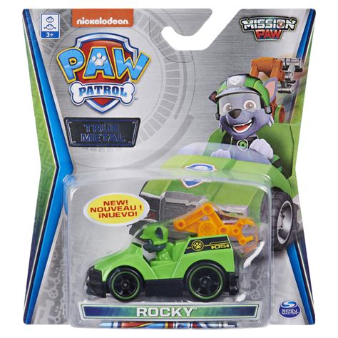 Paw Patrol True Metal Rocky Collectible Die Cast Vehicle Mission Paw