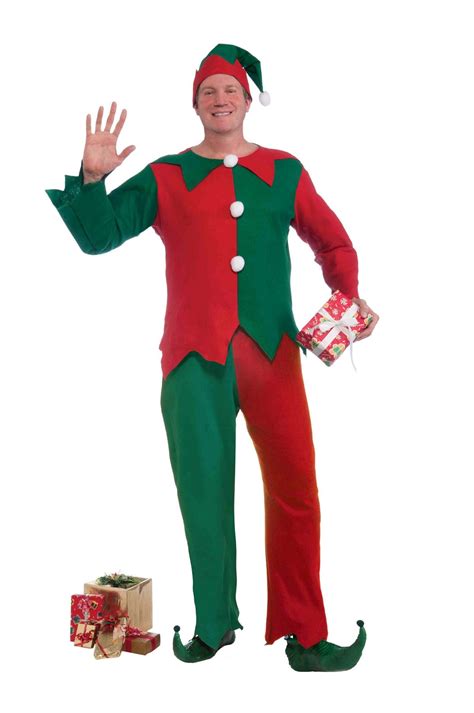 Adult Santas Elf Christmas Unisex Costume 3399 The Costume Land