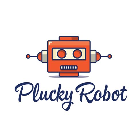 Design A Playful Robot Logo For Board Game Company Plucky Robot Logo