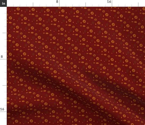 Irregular Multicolored Dots Coordinate Fabric Spoonflower