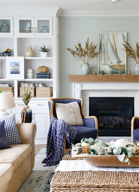 40 Unique Living Room Elegant Coastal Decor