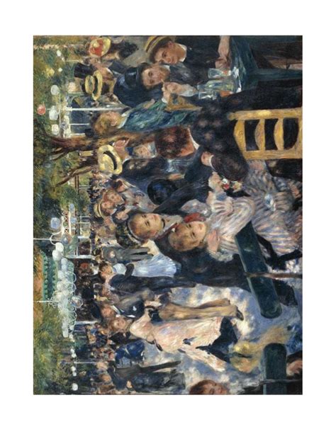 Y que se llama así porque está muy cerca del moulin rouge y del moulin la galette. Baile en el Moulin de la Galette