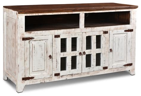 Distressed White Tv Cabinet - FFvfbroward.org Turquoise dresser vintage rustic wood rustic turquoise flat screen tv stand san carlos rustic 67 antique turquoise rustic imports hacienda 60 tv stand in elegant.
