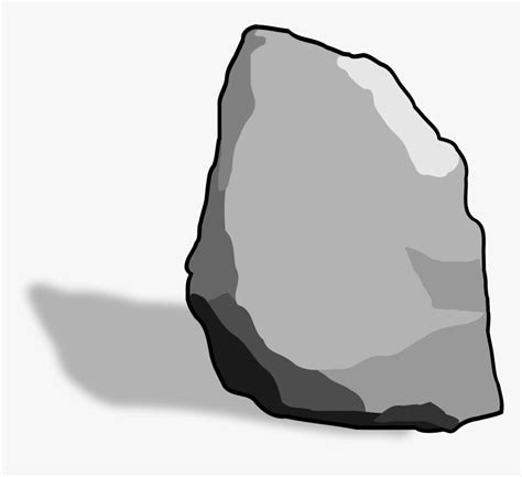 Stone Clipart Large Rock Clip Art Stone Hd Png Download Kindpng