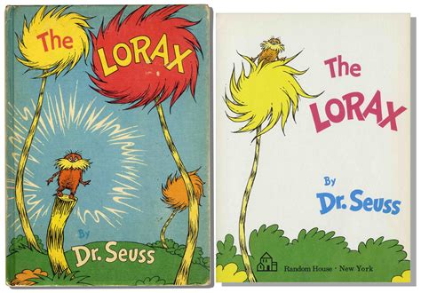 Dr Seuss The Lorax First Edition