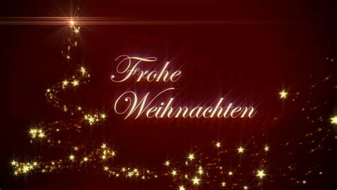 Merry Christmas German Frohe Weihnachten Stock Footage Video 100 Royalty Free 4733378