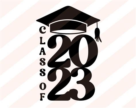 Graduation 2023 Svg Senior 2023 Svg Class Of 2023 Svg Graduation Cap