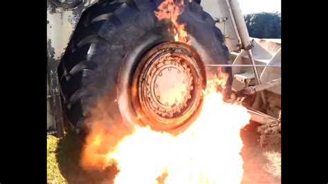 Mounting 2000lb Tires With Fire Youtube