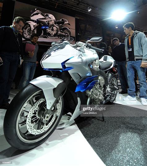 A General View Of A Bmw Inline Six Cylinder Café Racer Concept During News Photo Getty Images