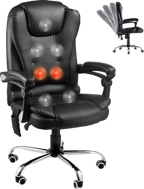 Yodolla Desk Chair With Heatand7 Points Massage Function Ergonomic